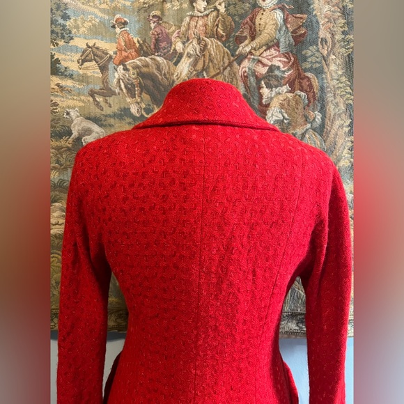 Karl Lagerfeld 1980s Red Jacket - Picture 5 of 13